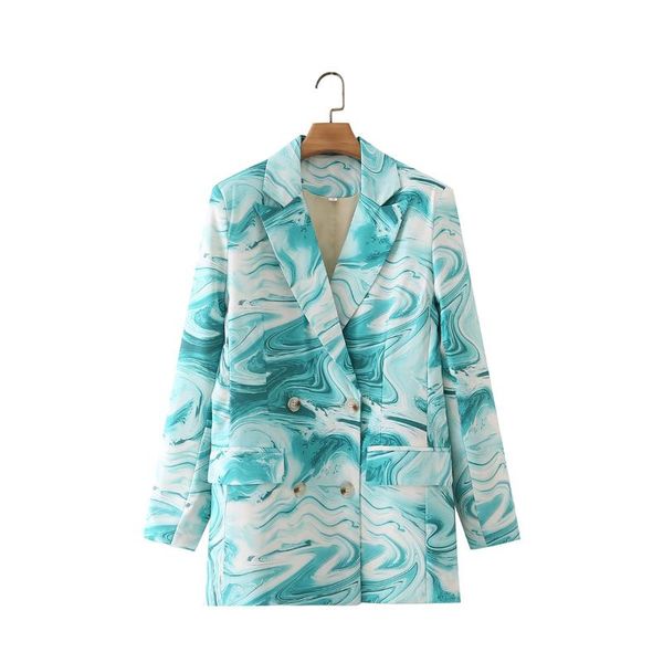 women's suits & blazers autumn coat lapel long sleeve chic printed button blazer fashion qn*, White;black
women's suits & blazers autumn coat lapel long sleeve chic printed button blazer fashion qn*, White;black