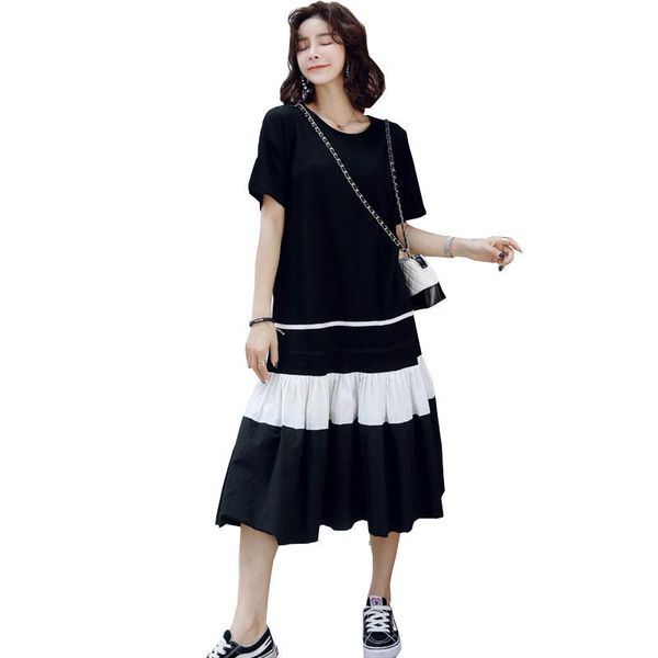 maternity dresses loose pleated short sleeve dress mid-calf long elegant plus size women summer pregnant clothes pography, White
maternity dresses loose pleated short sleeve dress mid-calf long elegant plus size women summer pregnant clothes pography, White