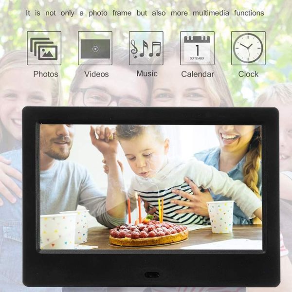 digital po frames po 7 inch frame 1024*600 hd led backlight electronic picture music video full function gift + remote control
digital po frames po 7 inch frame 1024*600 hd led backlight electronic picture music video full function gift + remote control