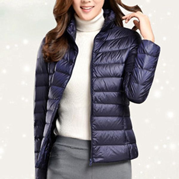 women's down & parkas spring autumn polyester jacket stand collar long sleeve cardigan zipper solid thin fashion office lady, Black
women's down & parkas spring autumn polyester jacket stand collar long sleeve cardigan zipper solid thin fashion office lady, Black