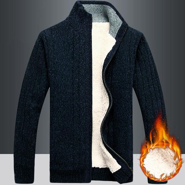 men's sweaters men sweater coat cardigan zipper 2021 winter student plus velvet keep warm male thermal thick teenager boy m62, White;black
men's sweaters men sweater coat cardigan zipper 2021 winter student plus velvet keep warm male thermal thick teenager boy m62, White;black