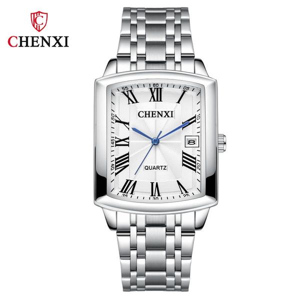 wristwatches chenxi brand couple watch casual calendar quartz full steel band men's, Slivery;brown
wristwatches chenxi brand couple watch casual calendar quartz full steel band men's, Slivery;brown