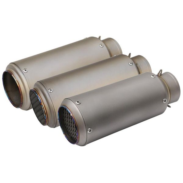 motorcycle exhaust system titanium inlet 51mm 61mm 63mm 65mm customized muffler pipe slip on universal for s1000rr r1 r6 zx6r zx10r etc
motorcycle exhaust system titanium inlet 51mm 61mm 63mm 65mm customized muffler pipe slip on universal for s1000rr r1 r6 zx6r zx10r etc