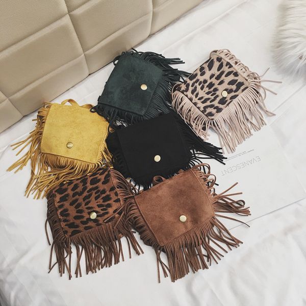 Baby Bags Kids Leopard Tassel Handbags Purses Fashion Shoulder Bags Girls All-match Cross-body Bags Children Snack Candies Wallet C1101 desi, White
Baby Bags Kids Leopard Tassel Handbags Purses Fashion Shoulder Bags Girls All-match Cross-body Bags Children Snack Candies Wallet C1101 desi, White