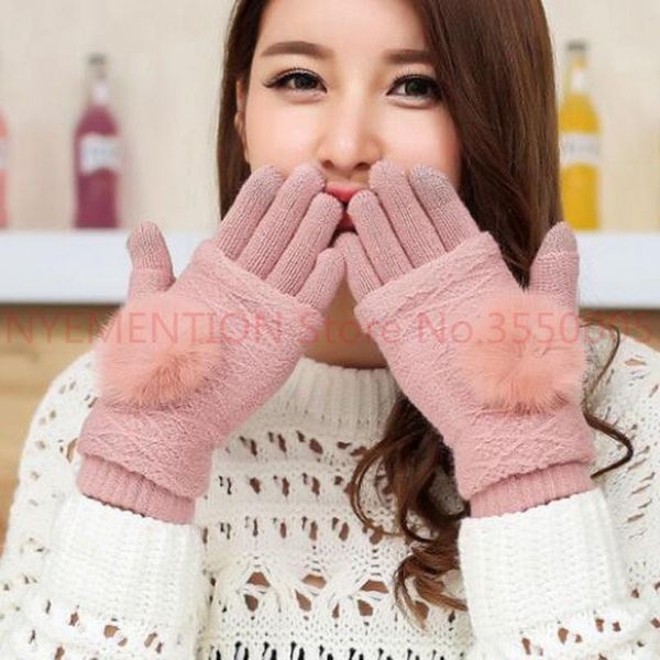 fingerless gloves 10pair/lot detachable dual layer winter womens warm pompoms fur ball touchscreen mittens knit wool, Blue;gray
fingerless gloves 10pair/lot detachable dual layer winter womens warm pompoms fur ball touchscreen mittens knit wool, Blue;gray