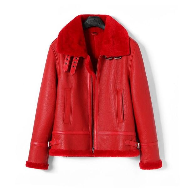 women's fur & faux luxury jackets, real coat, autumn, thick, , long sleeve, legitimate leather, motorcycle jacket, elegant, red,, Black
women's fur & faux luxury jackets, real coat, autumn, thick, , long sleeve, legitimate leather, motorcycle jacket, elegant, red,, Black