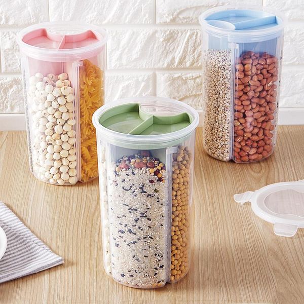 kitchen compartment transparent sealed tank grain storage multifunctional plastic container dry box bottles & jars
kitchen compartment transparent sealed tank grain storage multifunctional plastic container dry box bottles & jars