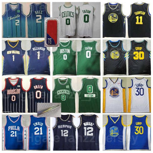 men basketball jalen green jersey 0 75th anniversary diamond stephen curry 30 klay 11 thompson joel embiid 21 lamelo ball 2 zion 1 jayson ta, Black;red
men basketball jalen green jersey 0 75th anniversary diamond stephen curry 30 klay 11 thompson joel embiid 21 lamelo ball 2 zion 1 jayson ta, Black;red