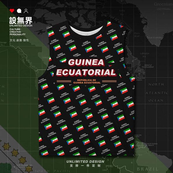 men' tank equatorial guinea ecuatorial gq gnq guinean equatoguinean quick dry men' vest sweat casual loose man summer, White;black
men' tank equatorial guinea ecuatorial gq gnq guinean equatoguinean quick dry men' vest sweat casual loose man summer, White;black