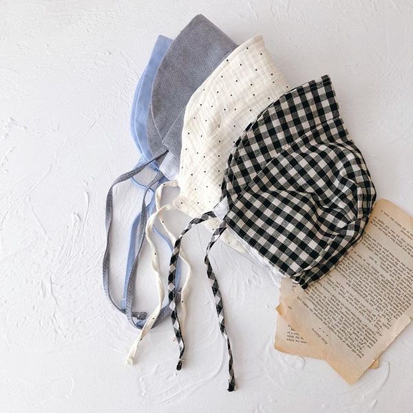cute plaid dot baby hat summer outdoor lacing girl baseball cap soft cotton big brim infant toddler bonnet caps & hats, Yellow
cute plaid dot baby hat summer outdoor lacing girl baseball cap soft cotton big brim infant toddler bonnet caps & hats, Yellow
