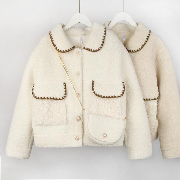 women's jackets exquisite chic single breasted tide casual double pockets jacket women autumn winter 2021 sweet long sleeve outwear, Black;brown
women's jackets exquisite chic single breasted tide casual double pockets jacket women autumn winter 2021 sweet long sleeve outwear, Black;brown