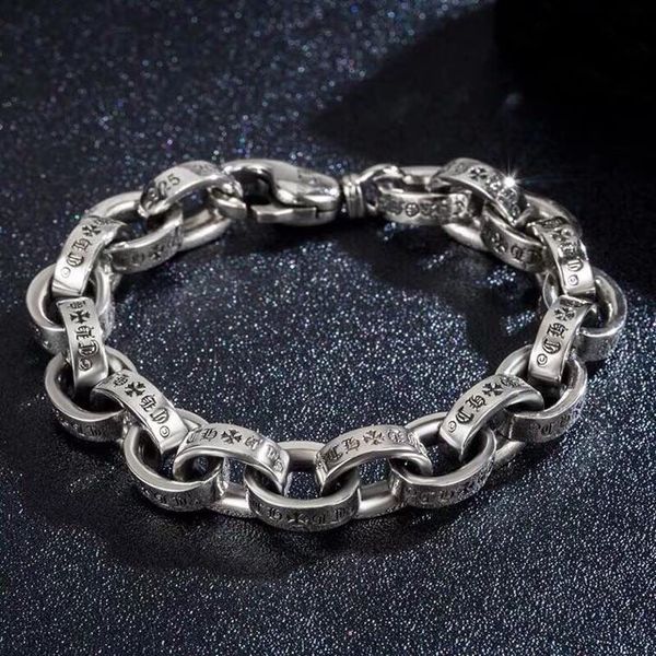 classic crosin ch croft personality chain and women's lovers letter bracelet 
classic crosin ch croft personality chain and women's lovers letter bracelet