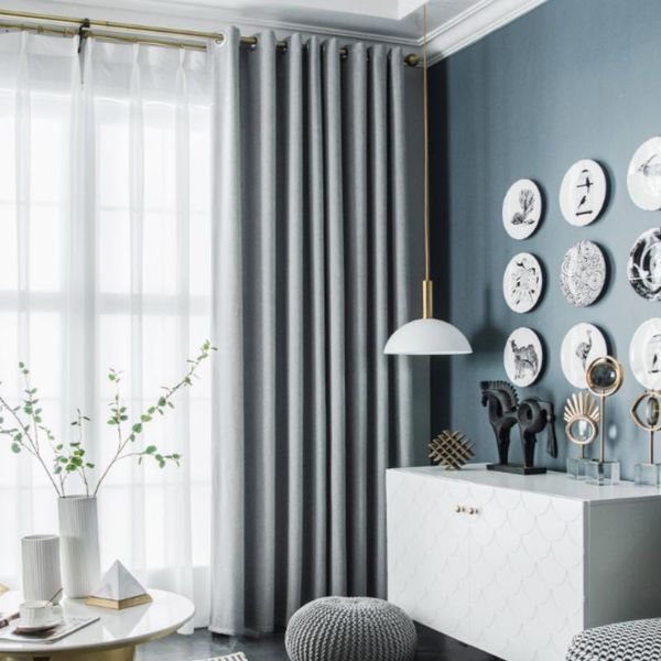 curtain & drapes fashion hook style solid color simple light luxury modern full shade pleated no punching installation
curtain & drapes fashion hook style solid color simple light luxury modern full shade pleated no punching installation