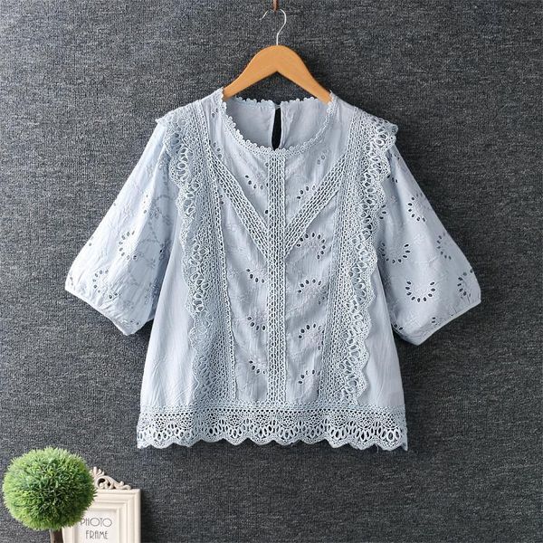women's blouses & shirts lamtrip lace patchwork hollow out embroidery sleeveless shirt summer 2021 mori girl top, White
women's blouses & shirts lamtrip lace patchwork hollow out embroidery sleeveless shirt summer 2021 mori girl top, White