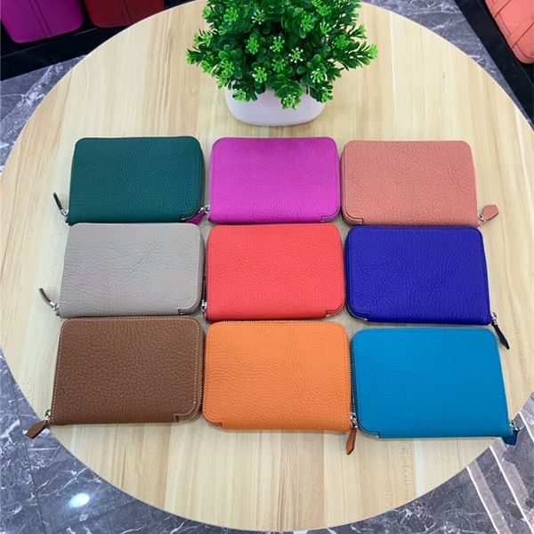 cow leather short wallet women's mouth togo chain hand bag large capacity simple fashion multi card purses luxury outlet, Brown;gray
cow leather short wallet women's mouth togo chain hand bag large capacity simple fashion multi card purses luxury outlet, Brown;gray