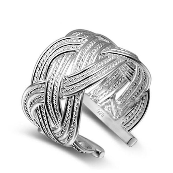 wedding rings adjustable women's silver plated claw ring woven mesh style jewelry gift us 8 (size, Slivery;golden
wedding rings adjustable women's silver plated claw ring woven mesh style jewelry gift us 8 (size, Slivery;golden