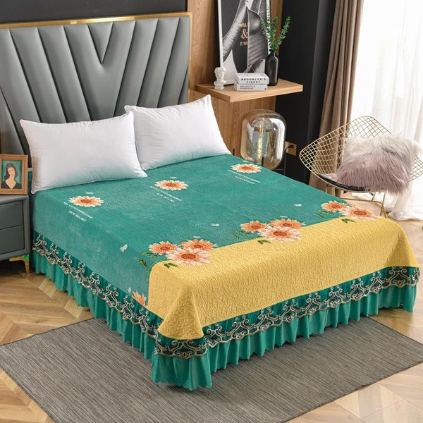 sheets & sets milk velvet quilted bed skirt, thick warmth, bedspread, 250x250cm universal large lace sheet
sheets & sets milk velvet quilted bed skirt, thick warmth, bedspread, 250x250cm universal large lace sheet