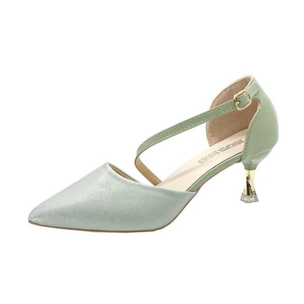 sandals 2021 closed toe women's ladies shoes summer shallow mouth high heels all-match suit female beige buckle strap pointed, Black
sandals 2021 closed toe women's ladies shoes summer shallow mouth high heels all-match suit female beige buckle strap pointed, Black