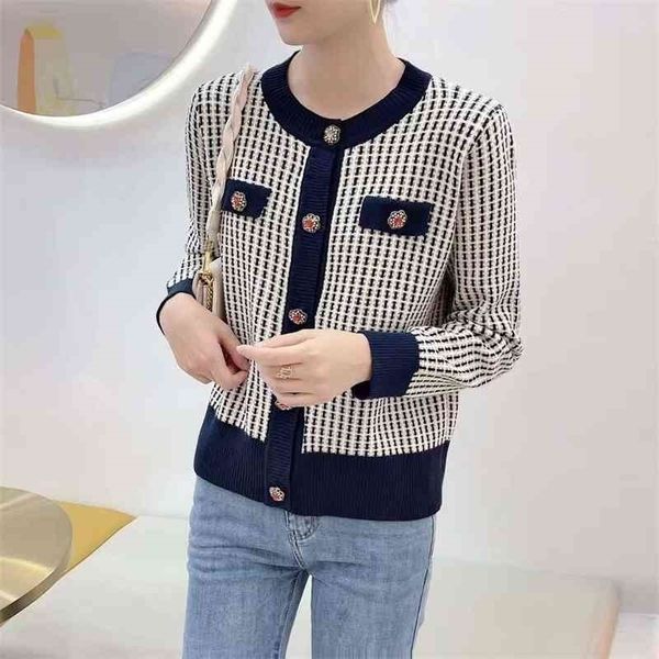 knitwear 2021 cardigan coat women's spring and autumn wear new short small fragrance loose sweater, Black
knitwear 2021 cardigan coat women's spring and autumn wear new short small fragrance loose sweater, Black