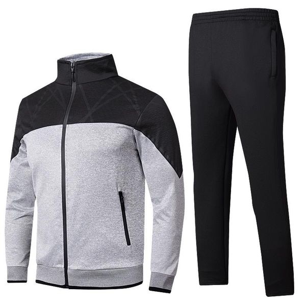 running sets sport long sleeve sportswear sweatshirt +sweatpants mens casual clothing 2 pieces tracksuit jogging suits, Black;blue
running sets sport long sleeve sportswear sweatshirt +sweatpants mens casual clothing 2 pieces tracksuit jogging suits, Black;blue