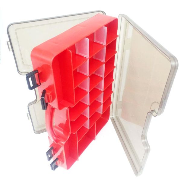 multi-functional fishing tackle box double sided lure hook storage with removable dividers tools accessories
multi-functional fishing tackle box double sided lure hook storage with removable dividers tools accessories