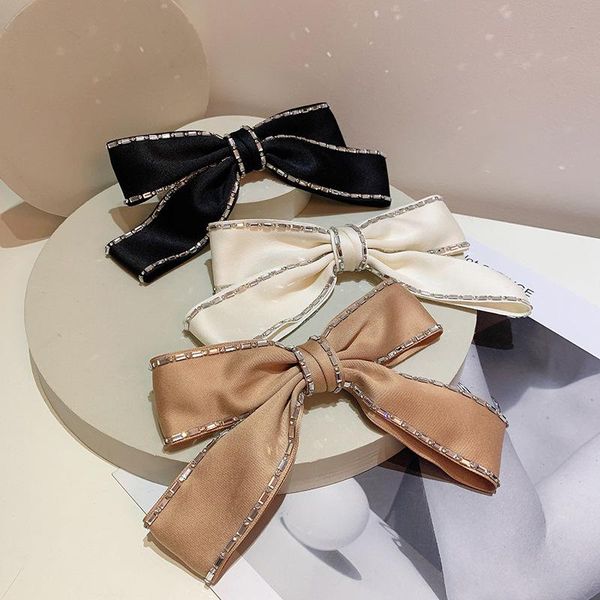 hair accessories korean ribbon bow hairpins crystal rhinestones clips luxury headpiece wedding jewelry for women girls
hair accessories korean ribbon bow hairpins crystal rhinestones clips luxury headpiece wedding jewelry for women girls