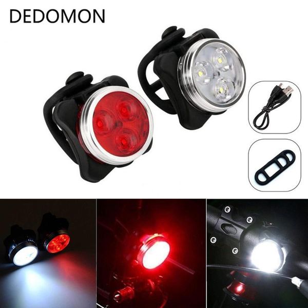 bike lights 4 modes usb rechargeable cycling bicycle light 3 led head front tail clip lamp outdoor accessorie
bike lights 4 modes usb rechargeable cycling bicycle light 3 led head front tail clip lamp outdoor accessorie