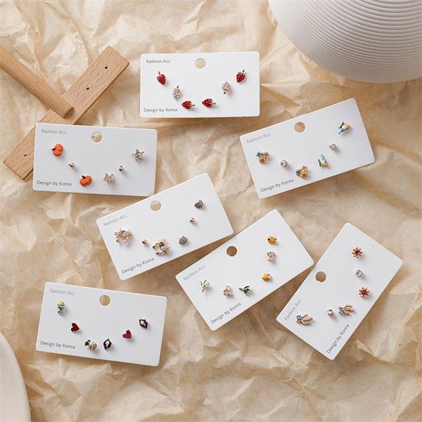 stud 925 silver needle cute petite mini earrings set of 6 / fashion flowers cactus cherry bird pineapple fun fruit jewelry, Golden;silver
stud 925 silver needle cute petite mini earrings set of 6 / fashion flowers cactus cherry bird pineapple fun fruit jewelry, Golden;silver