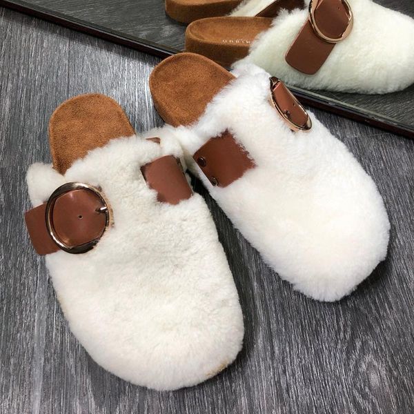 slippers yoloagain fashion women house ladies real lamb fur slides flat, Black
slippers yoloagain fashion women house ladies real lamb fur slides flat, Black