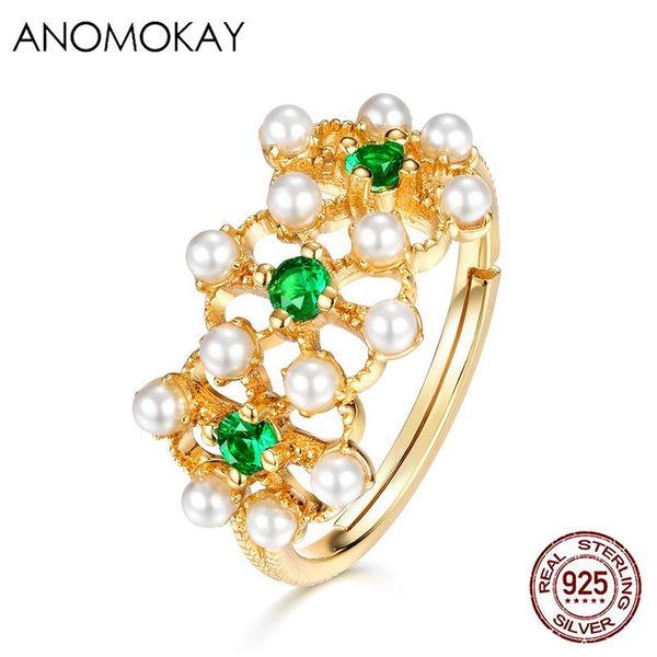 cluster rings anomokay drop nano green cz gold for women girlfriend mom gift 925 sterling silver hollow flower pearl ring, Golden;silver
cluster rings anomokay drop nano green cz gold for women girlfriend mom gift 925 sterling silver hollow flower pearl ring, Golden;silver