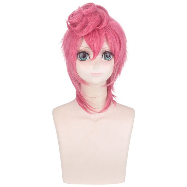 trish una cosplay wig anime jojo bizarre adventure golden wind heat resistant fake hair cosplay costume wigs + wig cap, Black
trish una cosplay wig anime jojo bizarre adventure golden wind heat resistant fake hair cosplay costume wigs + wig cap, Black