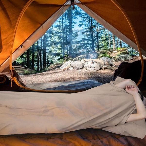 sleeping bags 1 pcs foldable travel tent camping envelope cotton bag portable bed for outdoor backpacking hiking
sleeping bags 1 pcs foldable travel tent camping envelope cotton bag portable bed for outdoor backpacking hiking