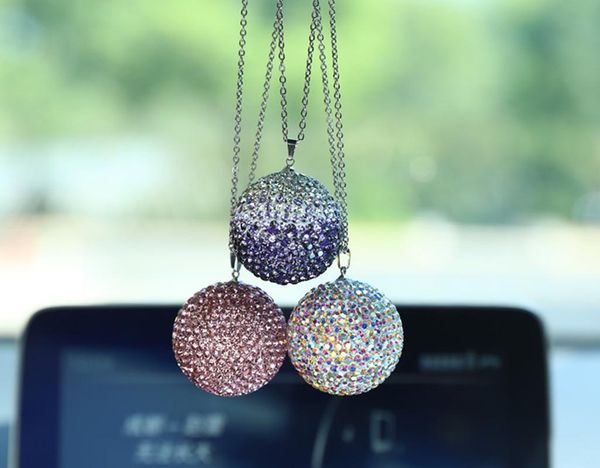 car crystal ball pendant cross-border diamond-encrusted rearview mirror full of diamond decoration ornaments bal interior decorations
car crystal ball pendant cross-border diamond-encrusted rearview mirror full of diamond decoration ornaments bal interior decorations