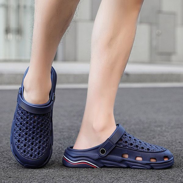 fashion men womens sports trainer size hole sandals shoes trend casual summer 2021 beach dual-use outdoor men's baotou sandal and slipp, Black
fashion men womens sports trainer size hole sandals shoes trend casual summer 2021 beach dual-use outdoor men's baotou sandal and slipp, Black