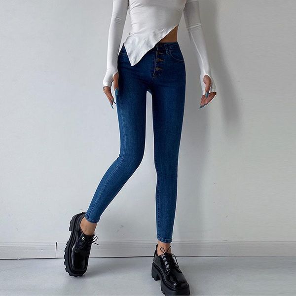 women's jeans womengaga 2021 autumn high waist tight slim elastic women pencil pants trousers denim skinny korean girl s8ex, Blue
women's jeans womengaga 2021 autumn high waist tight slim elastic women pencil pants trousers denim skinny korean girl s8ex, Blue