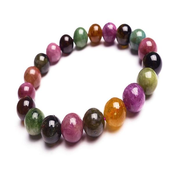 beaded, strands 10mm genuine colorful natural tourmaline quartz bracelets for women femme round bead charm stretch bracelet, Black
beaded, strands 10mm genuine colorful natural tourmaline quartz bracelets for women femme round bead charm stretch bracelet, Black