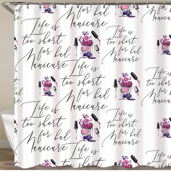 shower curtain,eamless pattern with nail polish roses and manicure quote,waterproof bath curtains polyester decorative shower
shower curtain,eamless pattern with nail polish roses and manicure quote,waterproof bath curtains polyester decorative shower