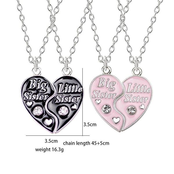 sisters pendant necklace broken heart puzzle jewelry unique gifts charms couple necklaces for sister chains, Silver
sisters pendant necklace broken heart puzzle jewelry unique gifts charms couple necklaces for sister chains, Silver