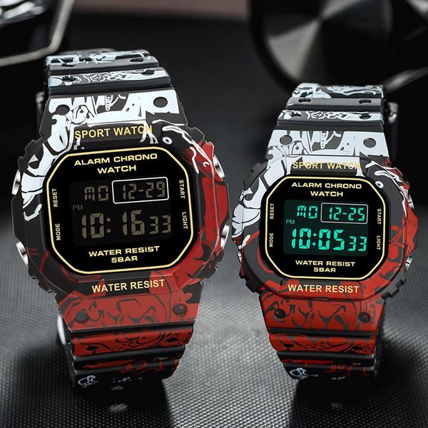wristwatches couple sport watch luxury fashion digital wrist luminous shockproof watches for men brand sanda women hour 2021, Slivery;brown
wristwatches couple sport watch luxury fashion digital wrist luminous shockproof watches for men brand sanda women hour 2021, Slivery;brown