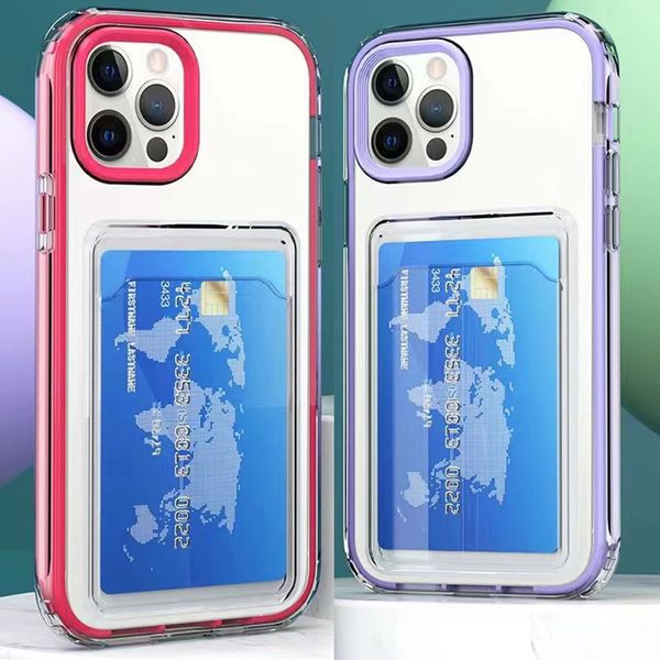 shockproof 2 in 1 dual color card slot cell phone cases for iphone 6 7 8 plus x xr xs 11 pro max 12 mini 13 se2 transparent back covers with
shockproof 2 in 1 dual color card slot cell phone cases for iphone 6 7 8 plus x xr xs 11 pro max 12 mini 13 se2 transparent back covers with