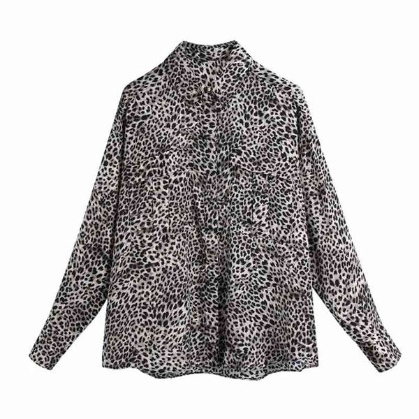 spring women leopard print patch pocket loose blouse female long sleeve shirt office lady blusas s8390 210430, White
spring women leopard print patch pocket loose blouse female long sleeve shirt office lady blusas s8390 210430, White
