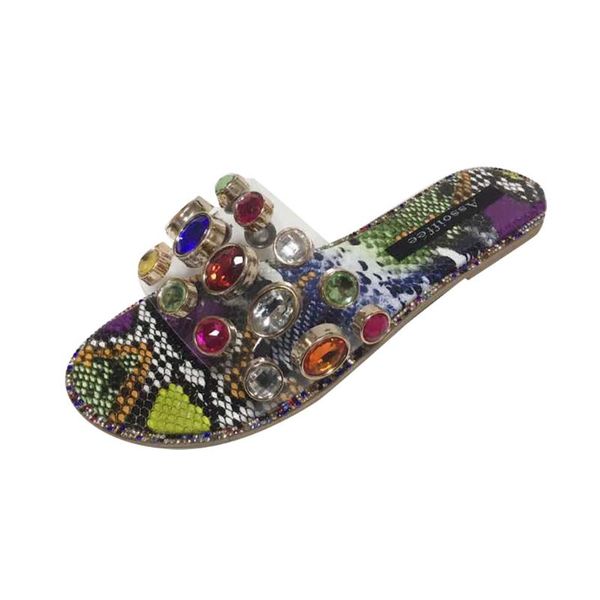 slippers fashion 2021 summer women's flip-flops open toe rhinestone casual beach shoes flats d2#2, Black
slippers fashion 2021 summer women's flip-flops open toe rhinestone casual beach shoes flats d2#2, Black
