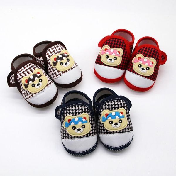 first walkers baby boy girl walking shoes cartoon bear anti-slip casual plaid shoe toddler soft soled
first walkers baby boy girl walking shoes cartoon bear anti-slip casual plaid shoe toddler soft soled