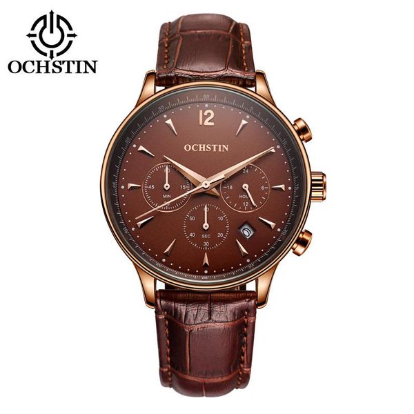 wristwatches men watches business leather band date quartz relogio masculino horloge man ochstin, Slivery;brown
wristwatches men watches business leather band date quartz relogio masculino horloge man ochstin, Slivery;brown