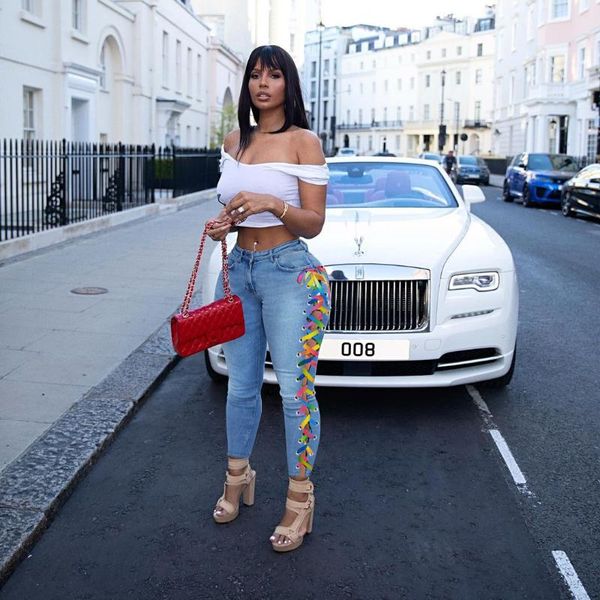 women's jeans women criss-cross lace up hole sheath elastic high waist long pencil denim pants fashion street trousers 2021 s-3xl, Blue
women's jeans women criss-cross lace up hole sheath elastic high waist long pencil denim pants fashion street trousers 2021 s-3xl, Blue