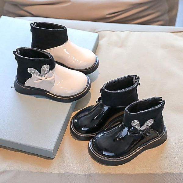 boots kids winter velvet warm girls boys fashion bow-knot pu leather soft bottom non-slip children running shoe, Black;grey
boots kids winter velvet warm girls boys fashion bow-knot pu leather soft bottom non-slip children running shoe, Black;grey