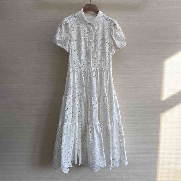 dresses hollow out elegant summer for women lapel sleeve high waist white es female fashion clothing, Black;gray
dresses hollow out elegant summer for women lapel sleeve high waist white es female fashion clothing, Black;gray