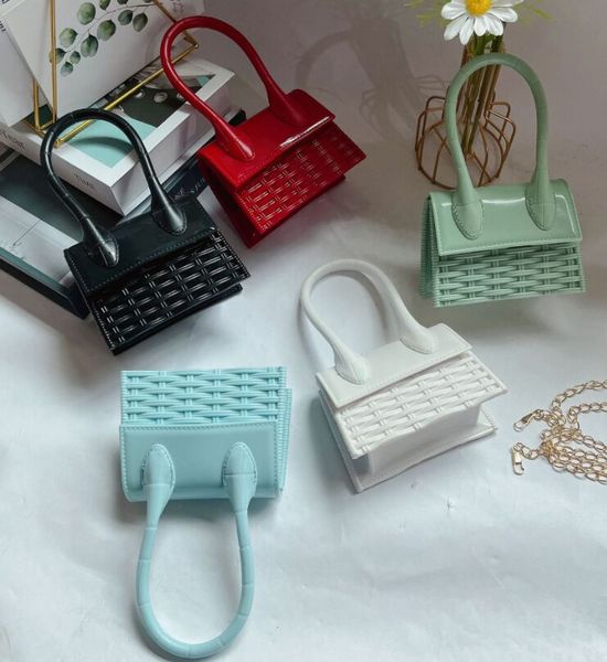 cross body handbags super tide net red same mini women's hand bag woven grain handbag, Black
cross body handbags super tide net red same mini women's hand bag woven grain handbag, Black