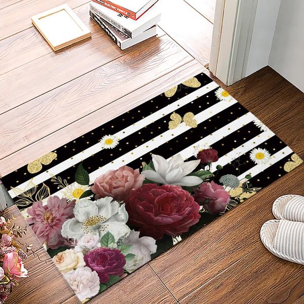carpets stripes daisy butterfly flower anti-slip doormat bedroom kitchen mat bathroom rug home for entrance door
carpets stripes daisy butterfly flower anti-slip doormat bedroom kitchen mat bathroom rug home for entrance door