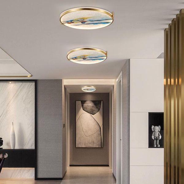 ceiling lights modern chinese style copper round enamel simple living room study
ceiling lights modern chinese style copper round enamel simple living room study